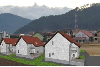 Teren + proiect mic ansamblu case, Bunloc, Brasov - 2