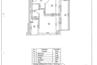 Apartament cu 2 camere semidecomandat, mobilat în Floreasca - 8