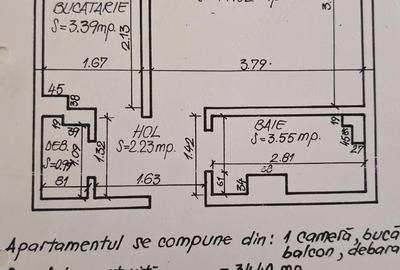 Garsonieră decomandată în Central - 3