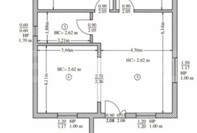 Casă cu 3 camere cu Teren 350 Mp în Cârcea - 3