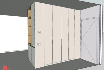 Apartament cu 2 camere semidecomandat, mobilat în Băneasa - 11