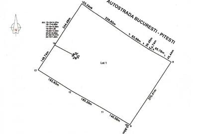 Autostrada Bucuresti-Pitesti , 20 ha , 1 proprietar ,cadastru , carte funciara. - 4