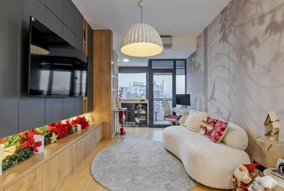 Apartament cu 3 camere semidecomandat, mobilat în Calea Călărașilor