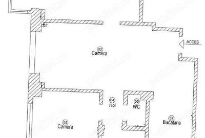 Apartament cu 3 camere decomandat în Dacia - 7