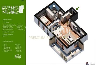 BELAIR LAKE, Apartament NOU cu 2 camere, Locatie PREMIUM - 7