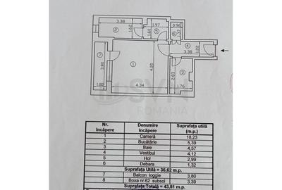 REA1027372 Garsoniera spatioasa I Central I Mobilata si utilata - 10
