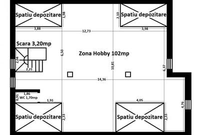 Casă individuală cu 6 camere cu Canalizare în CET - 60