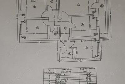 Apartament cu 4 camere decomandat în Central - 1