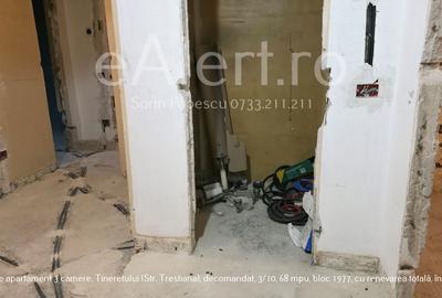Apartament 3 camere Tineretului – renovare începută, decomandat, P. Norilor. Apartament 3 camere Tineretului – renovare începută, decomandat, P. Norilor. - 2