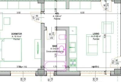 Apartament cu 2 camere decomandat în Rădăuți - 1