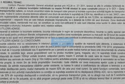 De vânzare teren intravilan 1385 mp, intrare Hodivoaia / Șos. Alexandr - 2