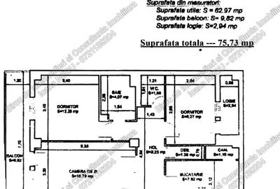 Apartament cu 3 camere decomandat, mobilat în Tomis I - 8