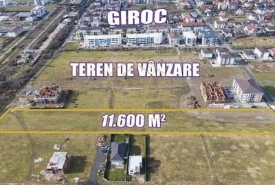 Teren Construcții intravilan de 11600 mp, în Giroc