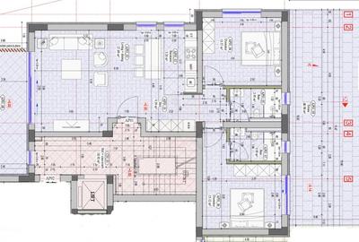 Apartament cu 3 camere decomandat în Furnica - 14