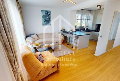 Ap cu 2 camere, 54mp utili, balcon, mobila, parcare, Cristian - 1