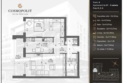 Apartament 2 camere mobilat si utilat - Prima inchiriere - 7