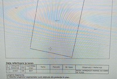 Teren de 807 mp, în Tileagd