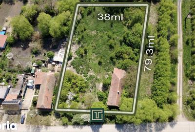 Teren de 3029 mp, în Orțișoara - 2