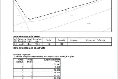 Vanzare teren intravilan 7.063 mp – Bradu-Geamana, Arges - 1