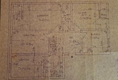 Vand schimb cu 1, 2 cam. parter - apartament 4 cam, et.3, ultracentral Bucecea, 68.900 euro neg. - 1