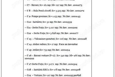 Anunt vanzare bunuri mobile si imobile - Upetrom 1 Mai S.A. - in faliment - 2