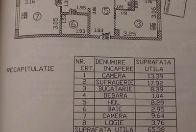 Apartament cu 3 camere decomandat în Titan - 2