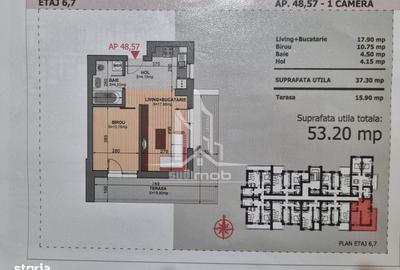 Apartament cu 2 camere în Central - 2