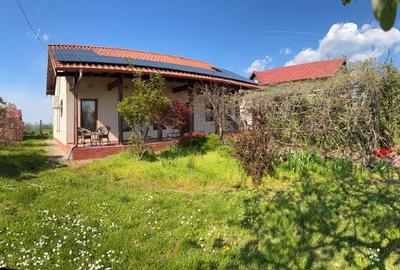 Casă individuală cu 3 camere cu Canalizare în Hotarele - 1