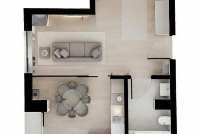 Apartament cu o camera  finisat ,  Gheorgheni – Str. Sopor - 3