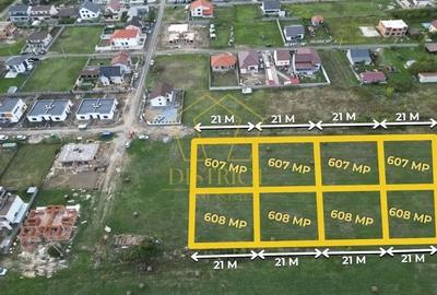 Teren Construcții intravilan de 607 mp, în Moșnița Nouă