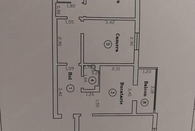 Apartament cu 3 camere decomandat în Dâmbovița - 9