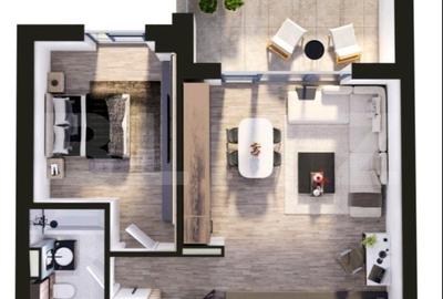 Apartament de vanzare, cu 2 camere, 56 mp, zona Torontalului