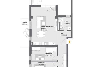 PENTHOUSE NOU, INTABULAT, CENTRALA PROPRIE, COMISION 0% - 2
