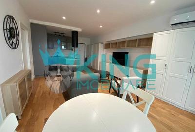Apartament cu 2 camere semidecomandat, mobilat în Cotroceni