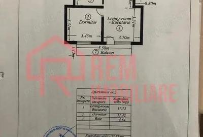 Apartament cu 2 camere semidecomandat în Fundeni - 2