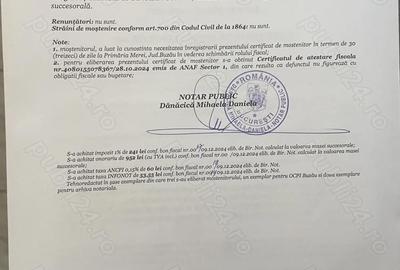 Teren de 2383 mp, în Merei