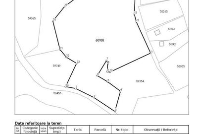 Teren de 13046 mp, în Muntele Rece - 1