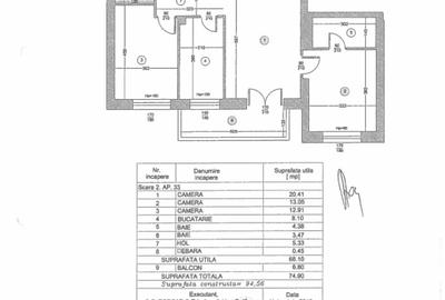 Apartament cu 3 camere ()și loc de parcare subteran (DIRECT Proprietar). - 16