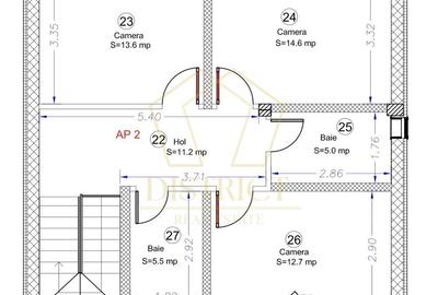 Duplex cu 5 camere cu Canalizare în Dumbrăvița - 13