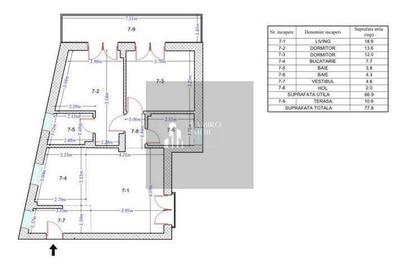 Apartament cu 3 camere decomandat în Drumul Găzarului - 1