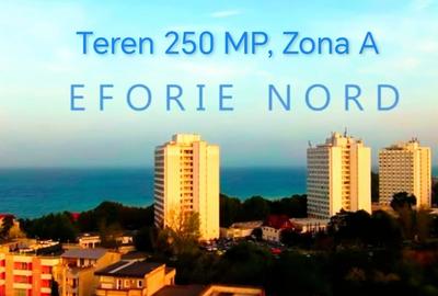 Urgent, Teren 250 mp ideal pensiune, zona zero, Grand, front 14 ml, Eforie Nord