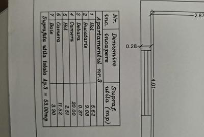 Apartament cu 2 camere semidecomandat în Central - 4