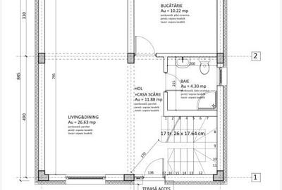 Casă cu 4 camere cu Teren 330 Mp în Central
