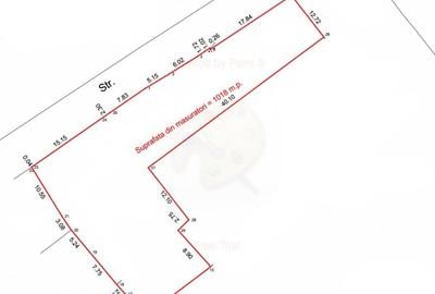 Teren Construcții intravilan de 1018 mp, în Ultracentral - 3