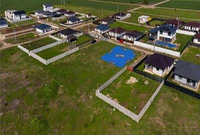 Berceni, Sf. Ana, teren intravilan 347 mp, STB 3 min, deschidere 17 m - 5