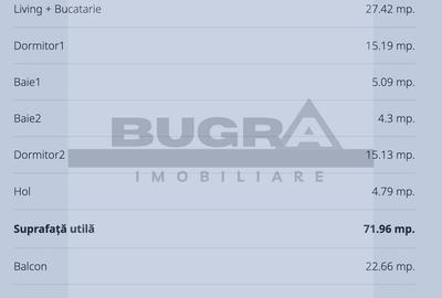 Apartament 3 camere, 72 mp, terasa, garaj, zona C. Coposu - 2