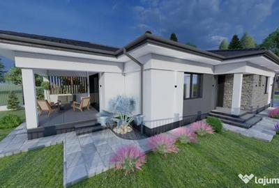 Casă cu 4 camere cu Teren 536 Mp în Groși - 1