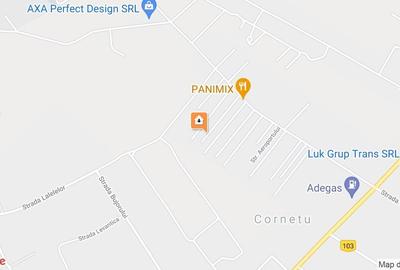 Teren Construcții intravilan de 500 mp, în Cornetu