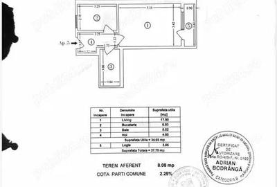 Garsonieră decomandată în Gorjului