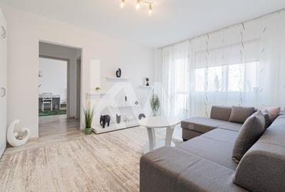 Apartament cu 3 camere semidecomandat, mobilat în Planete - 1